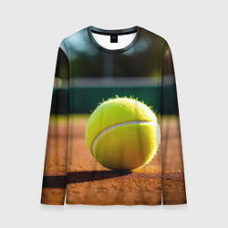 Мужской лонгслив Теннисный мяч на закате