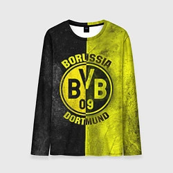 Лонгслив мужской Borussia Dortmund, цвет: 3D-принт