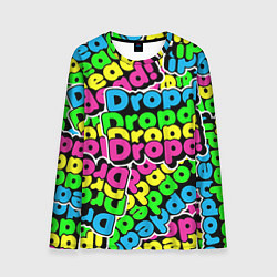 Лонгслив мужской Drop Dead: Acid Pattern, цвет: 3D-принт