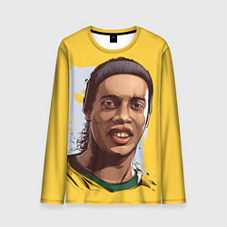 Лонгслив мужской Ronaldinho Art, цвет: 3D-принт