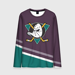 Лонгслив мужской Anaheim Ducks Selanne, цвет: 3D-принт