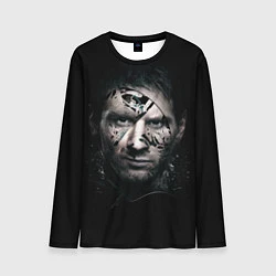 Лонгслив мужской Messi Black, цвет: 3D-принт