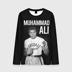 Лонгслив мужской Muhammad Ali, цвет: 3D-принт