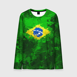 Лонгслив мужской Бразилия, цвет: 3D-принт