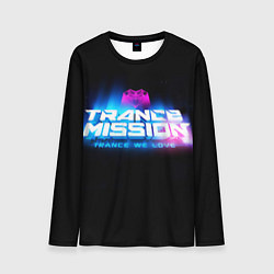 Мужской лонгслив Trancemission: Trance we love