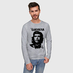 Лонгслив хлопковый мужской Che Guevara, цвет: меланж — фото 2