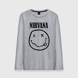 Мужской лонгслив Nirvana