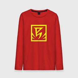 Лонгслив хлопковый мужской Unreal Tournament red team, цвет: красный