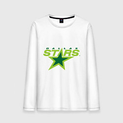 Лонгслив хлопковый мужской Dallas Stars, цвет: белый