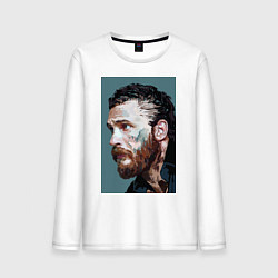 Лонгслив хлопковый мужской Том Харди Ван Гога, цвет: белый