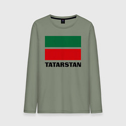 Мужской лонгслив Флаг Татарстана