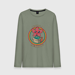 Мужской лонгслив Adopt a Demodog