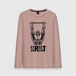 Мужской лонгслив Стрит воркаут чемпион
