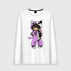 Мужской лонгслив Aphmau as a Cat