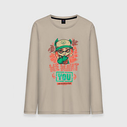 Мужской лонгслив Salmon Run