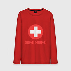 Лонгслив хлопковый мужской Recovery (Eminem), цвет: красный