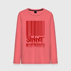 Мужской лонгслив Slipknot: barcode