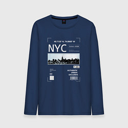 Мужской лонгслив NYC Style