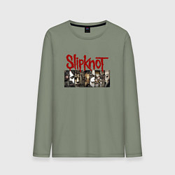 Мужской лонгслив Slipknot Faces