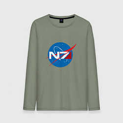 Мужской лонгслив NASA N7