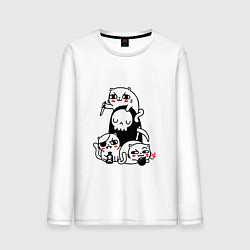 Мужской лонгслив CAT GOT YOUR SOUL