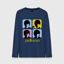 Мужской лонгслив The Beatles: pop-art