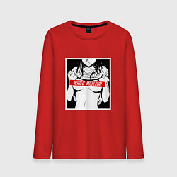 Мужской лонгслив Waifu Material