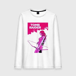 Мужской лонгслив Tomb Raider: Pink Style