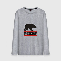 Мужской лонгслив Moscow Bear