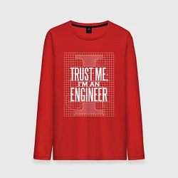 Мужской лонгслив I'm an Engineer