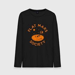Мужской лонгслив Flat Mars Society