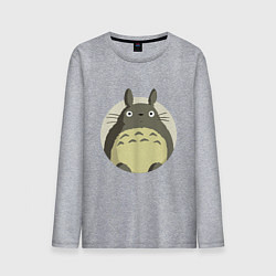 Мужской лонгслив Тоторо удивленный