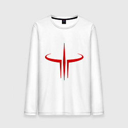 Мужской лонгслив Quake logo