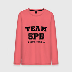 Мужской лонгслив Team SPB est. 1703