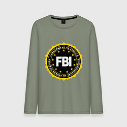 Мужской лонгслив FBI Departament