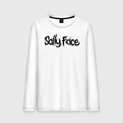 Лонгслив хлопковый мужской SALLY FACE, цвет: белый