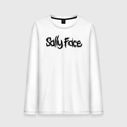 Лонгслив хлопковый мужской SALLY FACE, цвет: белый