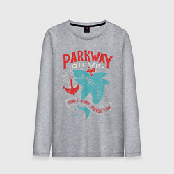 Лонгслив хлопковый мужской Parkway Drive: Unbreakable, цвет: меланж