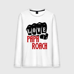 Мужской лонгслив Love Papa Roach