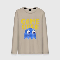 Мужской лонгслив Pac-Man: Game over
