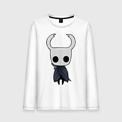 Лонгслив хлопковый мужской Hollow Knight, цвет: белый