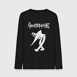 Лонгслив хлопковый мужской Ghostemane, цвет: черный