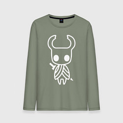 Лонгслив хлопковый мужской Hollow Knight, цвет: авокадо
