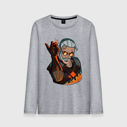 Мужской лонгслив Ведьмак