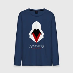 Лонгслив хлопковый мужской ASSASSIN'S CREED, цвет: тёмно-синий