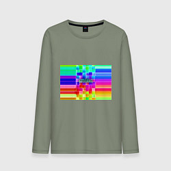 Лонгслив хлопковый мужской Роблокс, цвет: авокадо