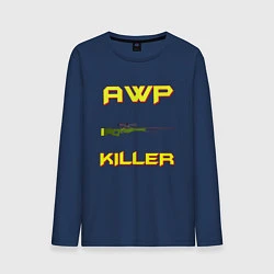 Мужской лонгслив AWP killer 2