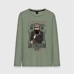 Мужской лонгслив Достоевский: бери топор