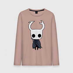 Лонгслив хлопковый мужской Рыцарь Hollow Knight, цвет: пыльно-розовый
