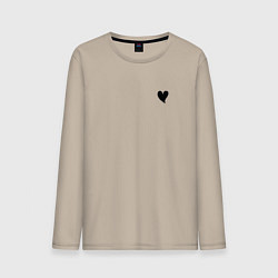 Мужской лонгслив СЕРДЕЧКО